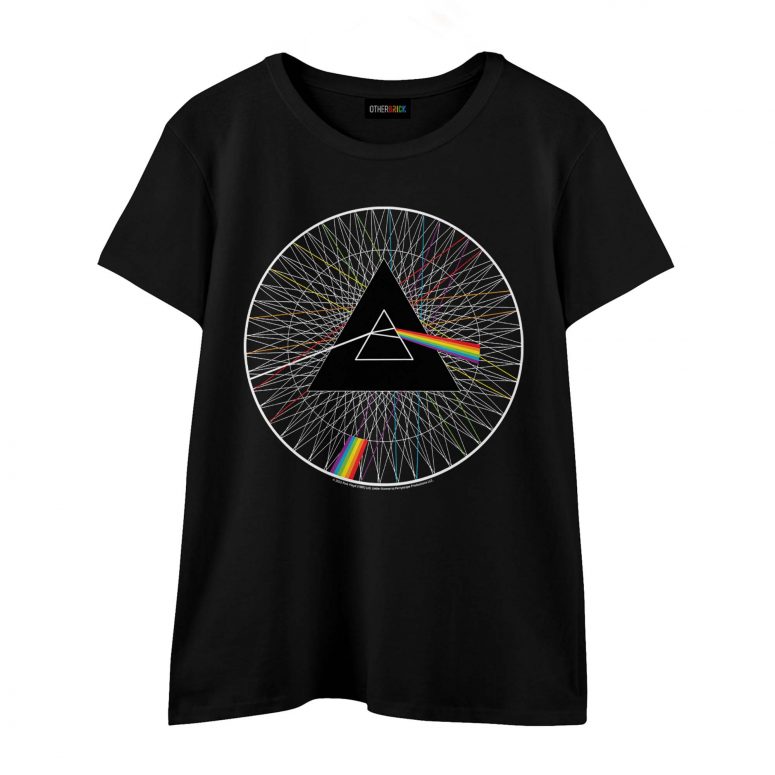 Pink Floyd Shirt - Dark Side Of The Moon Spokes Line Art
