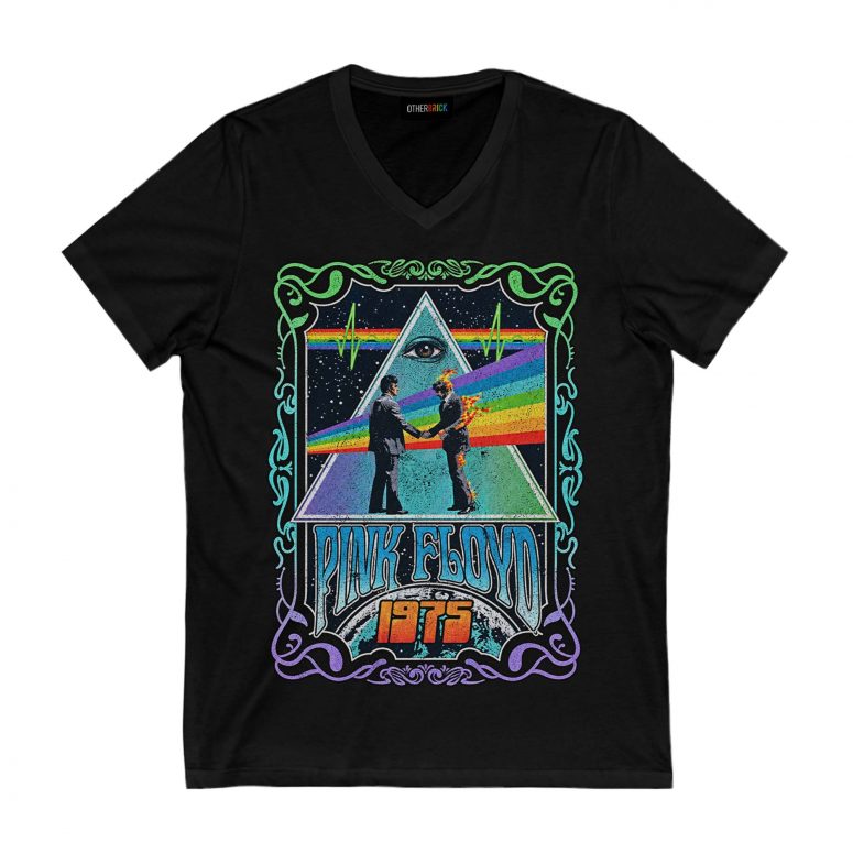Pink Floyd Shirt - Dark Side Of the Moon Wish You Were Here 1975 Pink Floyd Shirt - Dark Side Of the Moon Wish You Were Here 1975