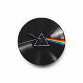 Pink Floyd Acrylic Wall Clock - The Dark Side Of The Moon Vinyl Record