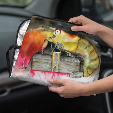 Pink Floyd Auto Sun Shade - Another Shrimp in the Wall