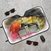 Pink Floyd Auto Sun Shade - Another Shrimp in the Wall Pink Floyd Auto Sun Shade - Another Shrimp in the Wall