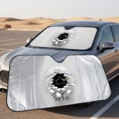 Pink Floyd Auto Sun Shade - Brick In The Wall 3D