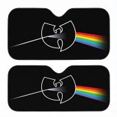 Pink Floyd Auto Sun Shade - The Wu Tang Clan Dark Side Of The Moon