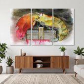 Pink Floyd Canvas - Another Shrimp in the Wall Pink Floyd Canvas - Another Shrimp in the Wall