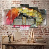 Pink Floyd Canvas - Another Shrimp in the Wall Pink Floyd Canvas - Another Shrimp in the Wall