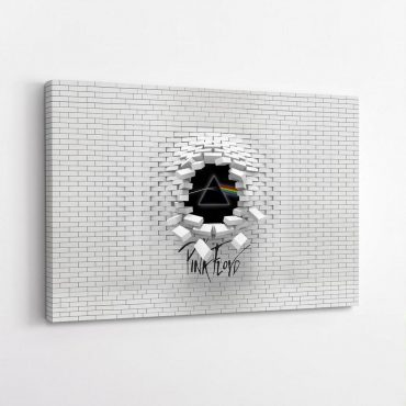 Pink Floyd Canvas - Brick In The Wall 3D