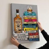 Pink Floyd Canvas - Cassettee Collection Comfortably Numb Rum & Classic Albums Artwork