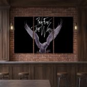 Pink Floyd Canvas - Death Raven Bird The Wall