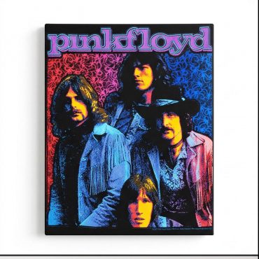 Pink Floyd Canvas - Discontinued Flower Power Psychedelic Pink Floyd Canvas - Discontinued Flower Power Psychedelic