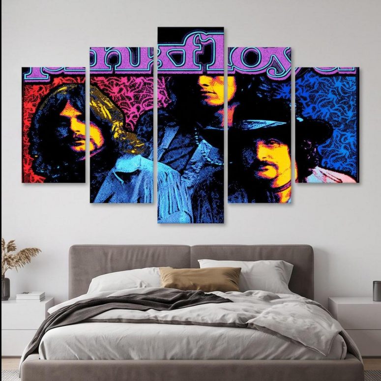 Pink Floyd Canvas - Discontinued Flower Power Psychedelic Pink Floyd Canvas - Discontinued Flower Power Psychedelic