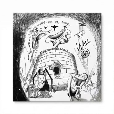 Pink Floyd Canvas - Goodbye Blue Sky Tear Down The Wall
