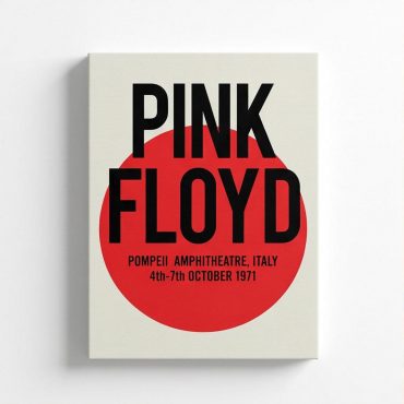 Pink Floyd Canvas - Live at Pompeii October 1971 Italy Pink Floyd Canvas - Live at Pompeii October 1971 Italy