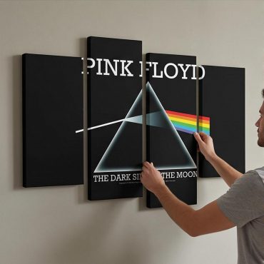 Pink Floyd Canvas - The Dark Side Of The Moon Album Prism