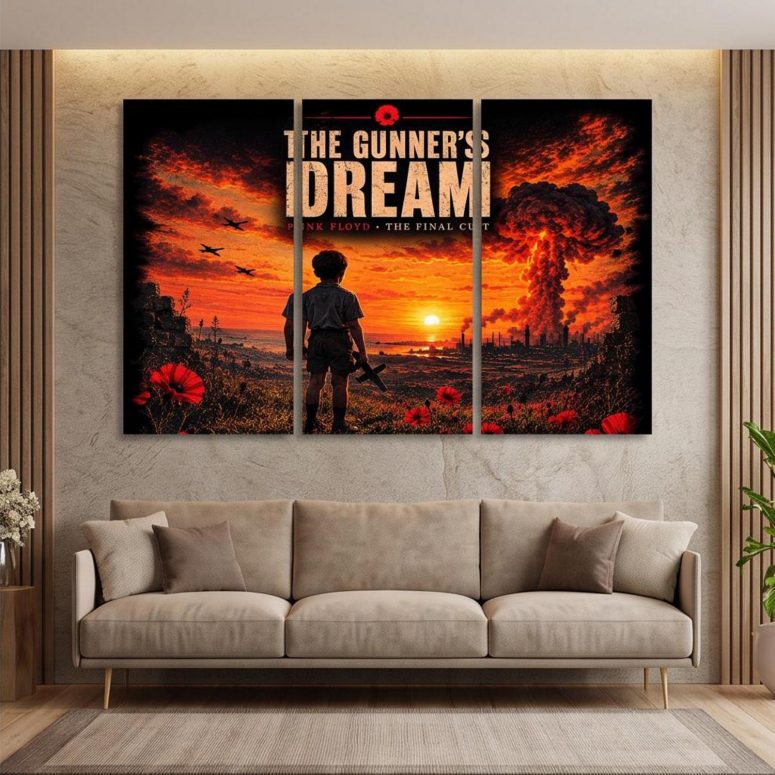 Pink Floyd Canvas - The Gunner’s Dream The Final Cut