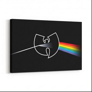 Pink Floyd Canvas - The Wu Tang Clan Dark Side Of The Moon Pink Floyd Canvas - The Wu Tang Clan Dark Side Of The Moon