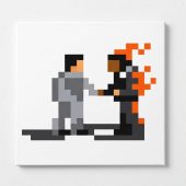 Pink Floyd Canvas - Wish You Were Here ShakeHand Pixel Art