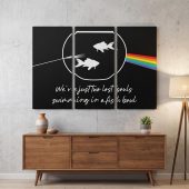 Pink Floyd Canvas - Wish You Were Here Two Lost Souls 5400×7200dpi300