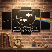 Pink Floyd Canvas - Wish You Were Here Two Lost Souls 5400×7200dpi300