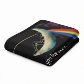 Pink Floyd Fleece Blanket - Breathe Lyric DSOTM All Your Life Will Ever Be