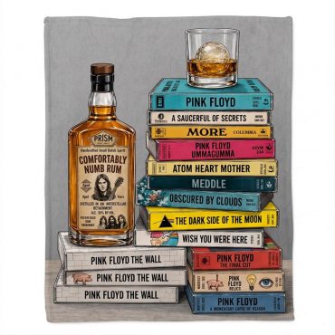 Pink Floyd Fleece Blanket - Cassettee Collection Comfortably Numb Rum & Classic Albums Artwork Pink Floyd Fleece Blanket - Cassettee Collection Comfortably Numb Rum & Classic Albums Artwork