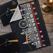 Pink Floyd Fleece Blanket - London Typography Album Art Pink Floyd Fleece Blanket - London Typography Album Art