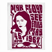 Pink Floyd Fleece Blanket - See Emily Play 1967