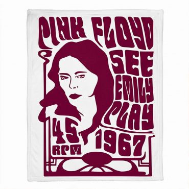 Pink Floyd Fleece Blanket - See Emily Play 1967 Pink Floyd Fleece Blanket - See Emily Play 1967