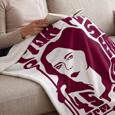 Pink Floyd Fleece Blanket - See Emily Play 1967