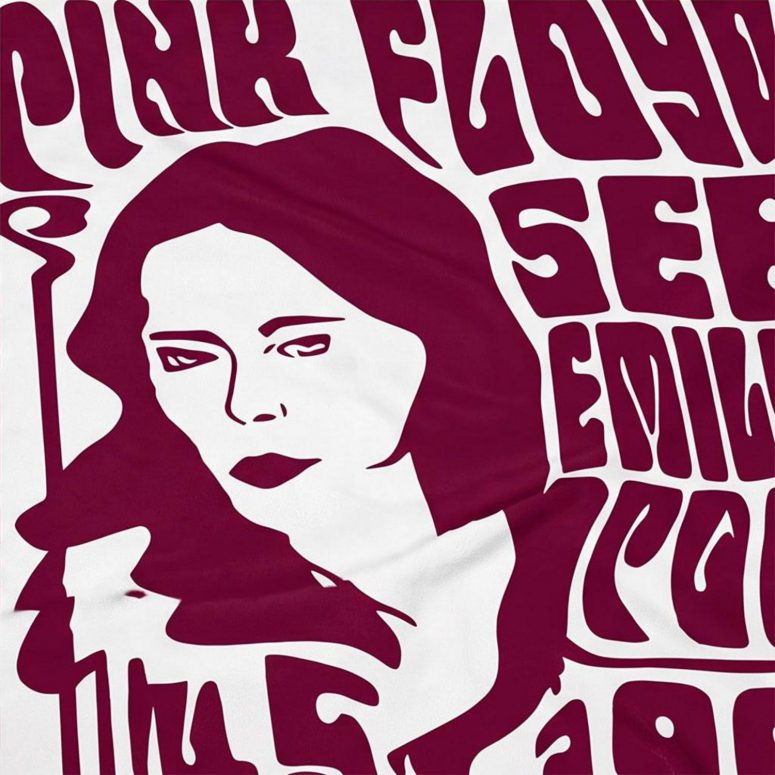 Pink Floyd Fleece Blanket - See Emily Play 1967