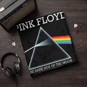 Pink Floyd Fleece Blanket - The Dark Side Of The Moon Album Prism Pink Floyd Fleece Blanket - The Dark Side Of The Moon Album Prism
