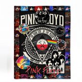 Pink Floyd Fleece Blanket - The Wall DSOTM Wish You Were Here