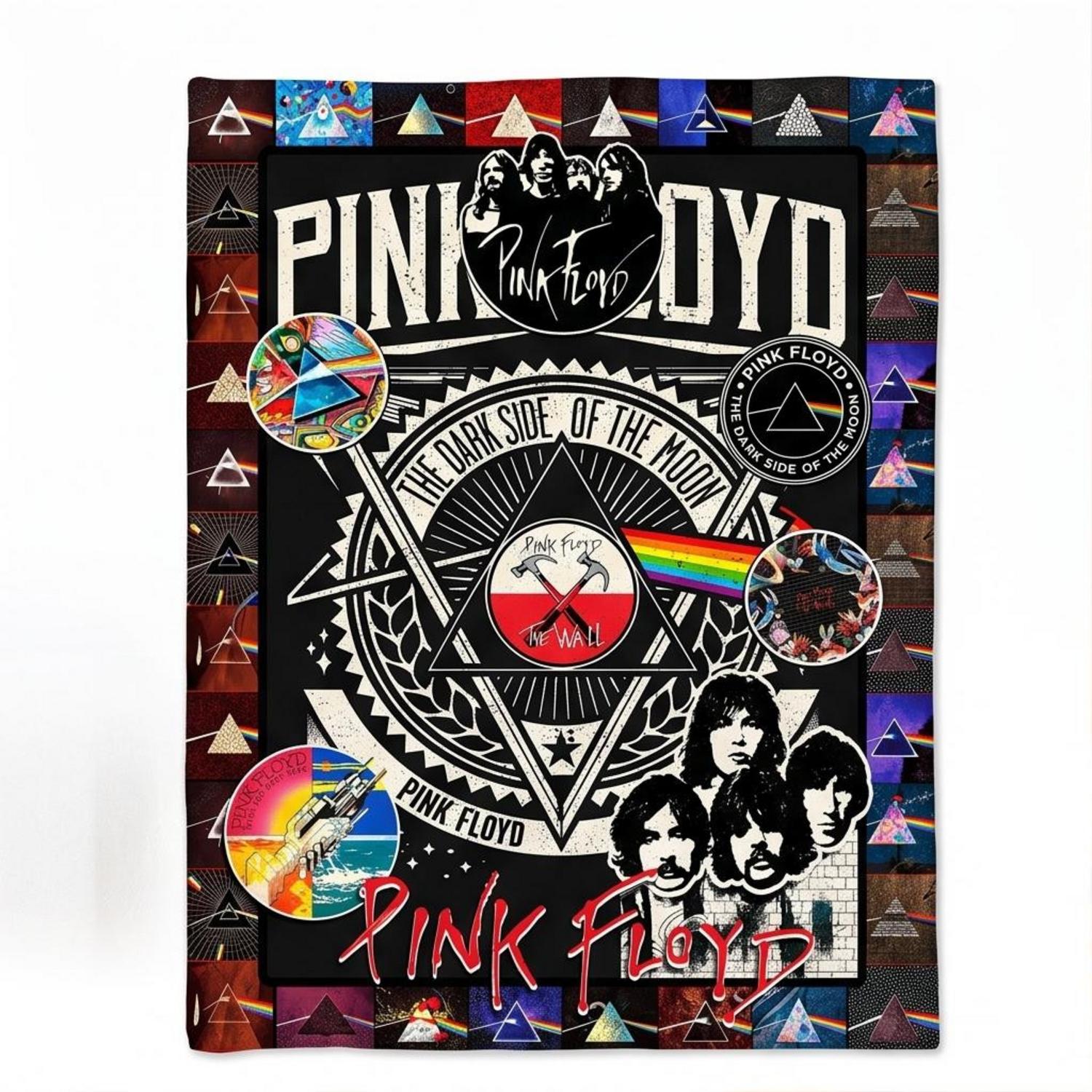 Pink Floyd Fleece Blanket - The Wall DSOTM Wish You Were Here Pink Floyd Fleece Blanket - The Wall DSOTM Wish You Were Here