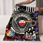 Pink Floyd Fleece Blanket - The Wall DSOTM Wish You Were Here Pink Floyd Fleece Blanket - The Wall DSOTM Wish You Were Here