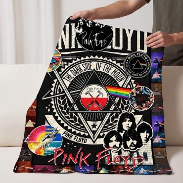 Pink Floyd Fleece Blanket - The Wall DSOTM Wish You Were Here