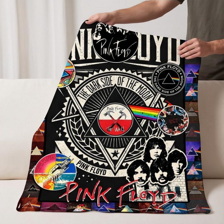 Pink Floyd Fleece Blanket - The Wall DSOTM Wish You Were Here Pink Floyd Fleece Blanket - The Wall DSOTM Wish You Were Here