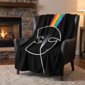 Pink Floyd Fleece Blanket - The Wu Tang Clan Dark Side Of The Moon