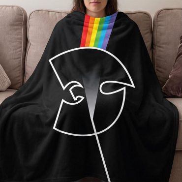 Pink Floyd Fleece Blanket - The Wu Tang Clan Dark Side Of The Moon