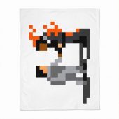 Pink Floyd Fleece Blanket - Wish You Were Here ShakeHand Pixel Art