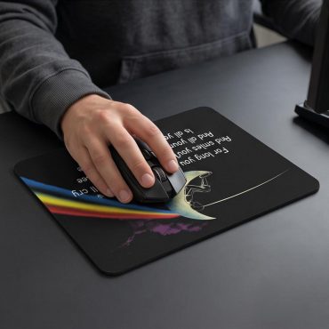 Pink Floyd Mousepad - Breathe Lyric DSOTM All Your Life Will Ever Be
