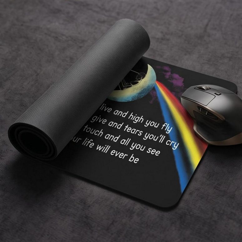 Pink Floyd Mousepad - Breathe Lyric DSOTM All Your Life Will Ever Be Pink Floyd Mousepad - Breathe Lyric DSOTM All Your Life Will Ever Be