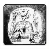 Pink Floyd Mousepad - Goodbye Blue Sky Tear Down The Wall