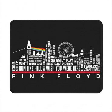 Pink Floyd Mousepad - London Typography Album Art Pink Floyd Mousepad - London Typography Album Art