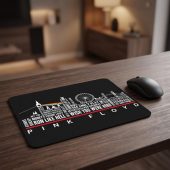 Pink Floyd Mousepad - London Typography Album Art Pink Floyd Mousepad - London Typography Album Art