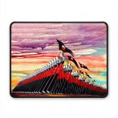 Pink Floyd Mousepad - The Wall Marching Hammers Drawing Art