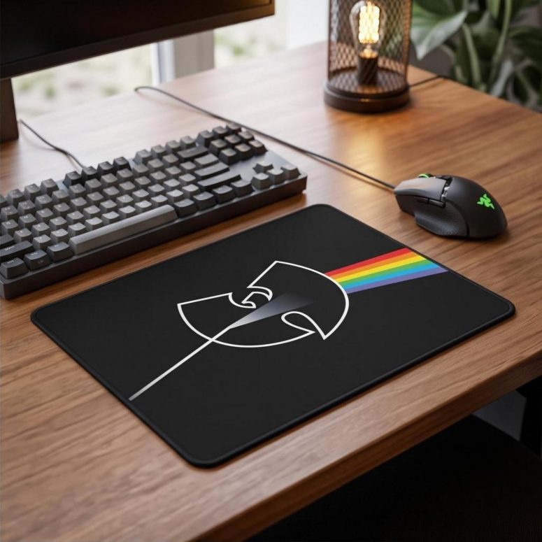 Pink Floyd Mousepad - The Wu Tang Clan Dark Side Of The Moon