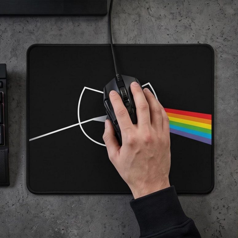 Pink Floyd Mousepad - The Wu Tang Clan Dark Side Of The Moon