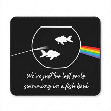 Pink Floyd Mousepad - Wish You Were Here Two Lost Souls Pink Floyd Mousepad - Wish You Were Here Two Lost Souls