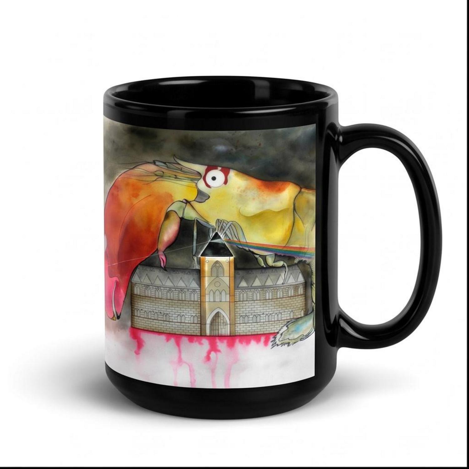Pink Floyd Mug - Another Shrimp in the Wall Pink Floyd Mug - Another Shrimp in the Wall