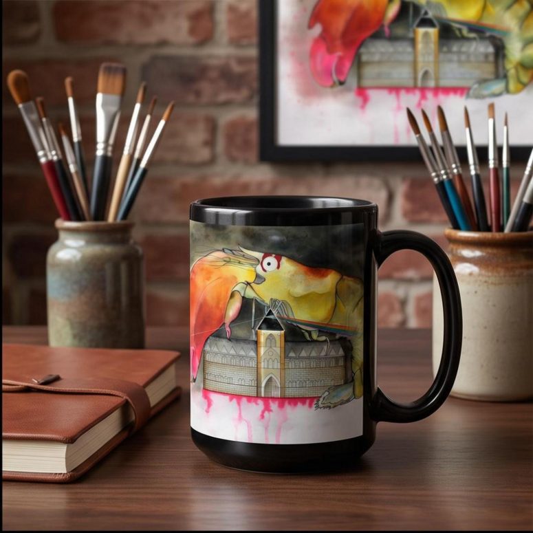 Pink Floyd Mug - Another Shrimp in the Wall Pink Floyd Mug - Another Shrimp in the Wall