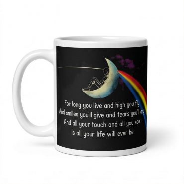 Pink Floyd Mug - Breathe Lyric DSOTM All Your Life Will Ever Be Pink Floyd Mug - Breathe Lyric DSOTM All Your Life Will Ever Be